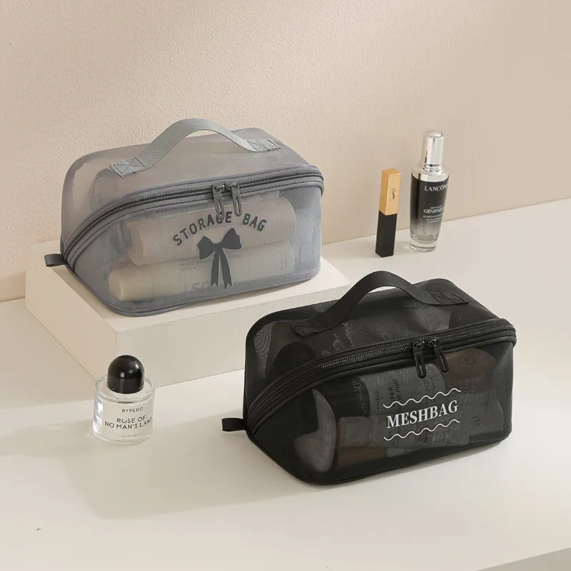 Duża kosmetyczka z siatki, odd – Cosmetic Bags recenzja i cena