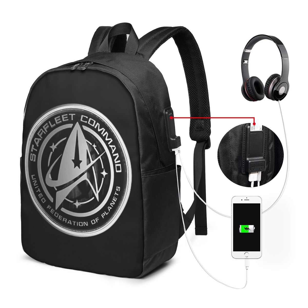 Plecak Star Trek, serial scien – Handbags recenzja i cena