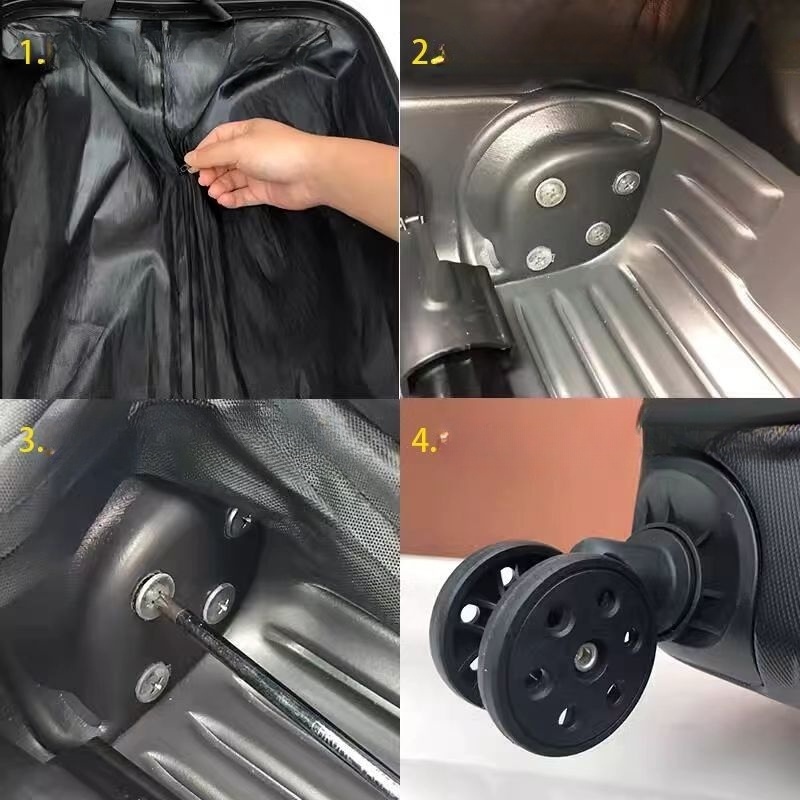 Kółka do walizki Samsonite, ak – Silent Replacement Luggage Wheels recenzja i cena