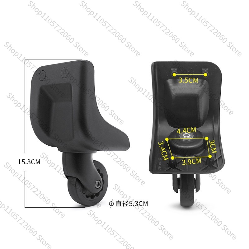 Dla BW042 #   Zamiennik kółka  – Silent Replacement Luggage Wheels recenzja i cena