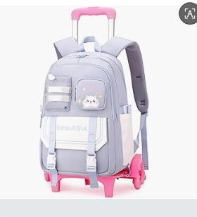 Plecak szkolny na kółkach dla  – Foldable Rolling Luggage Bag recenzja i cena