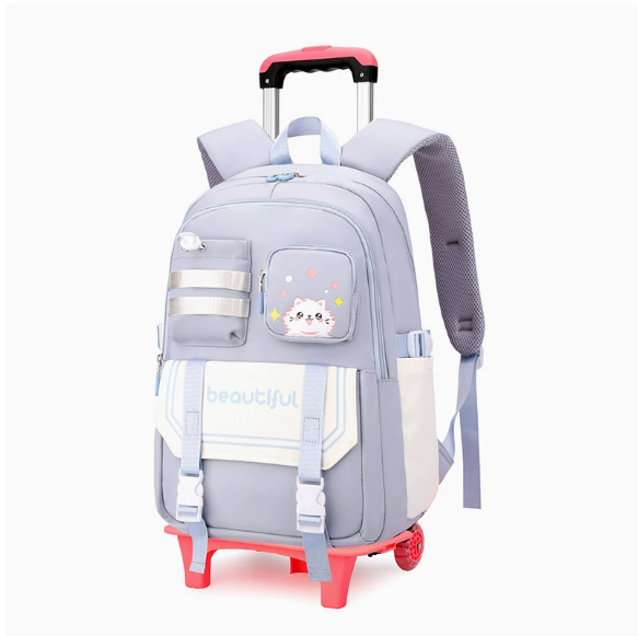 Plecak szkolny na kółkach dla  – Foldable Rolling Luggage Bag recenzja i cena