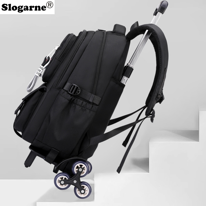 Plecak na kółkach dla uczniów, – Foldable Rolling Luggage Bag recenzja i cena