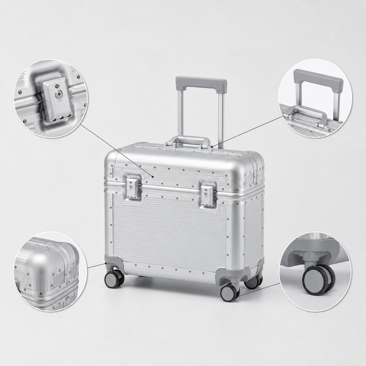 Walizka podróżna Bunnyfly 20-c – Aluminum Frame Carry On Luggage recenzja i cena