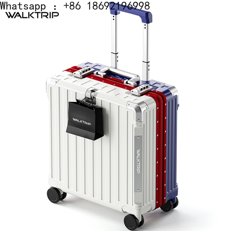 Walizka podręczna 18 cali, wys – Aluminum Frame Carry On Luggage recenzja i cena