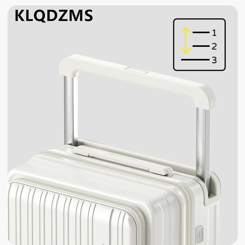 Walizka z funkcją ładowania KL – Front Opening Laptop Luggage 24 Inch recenzja i cena
