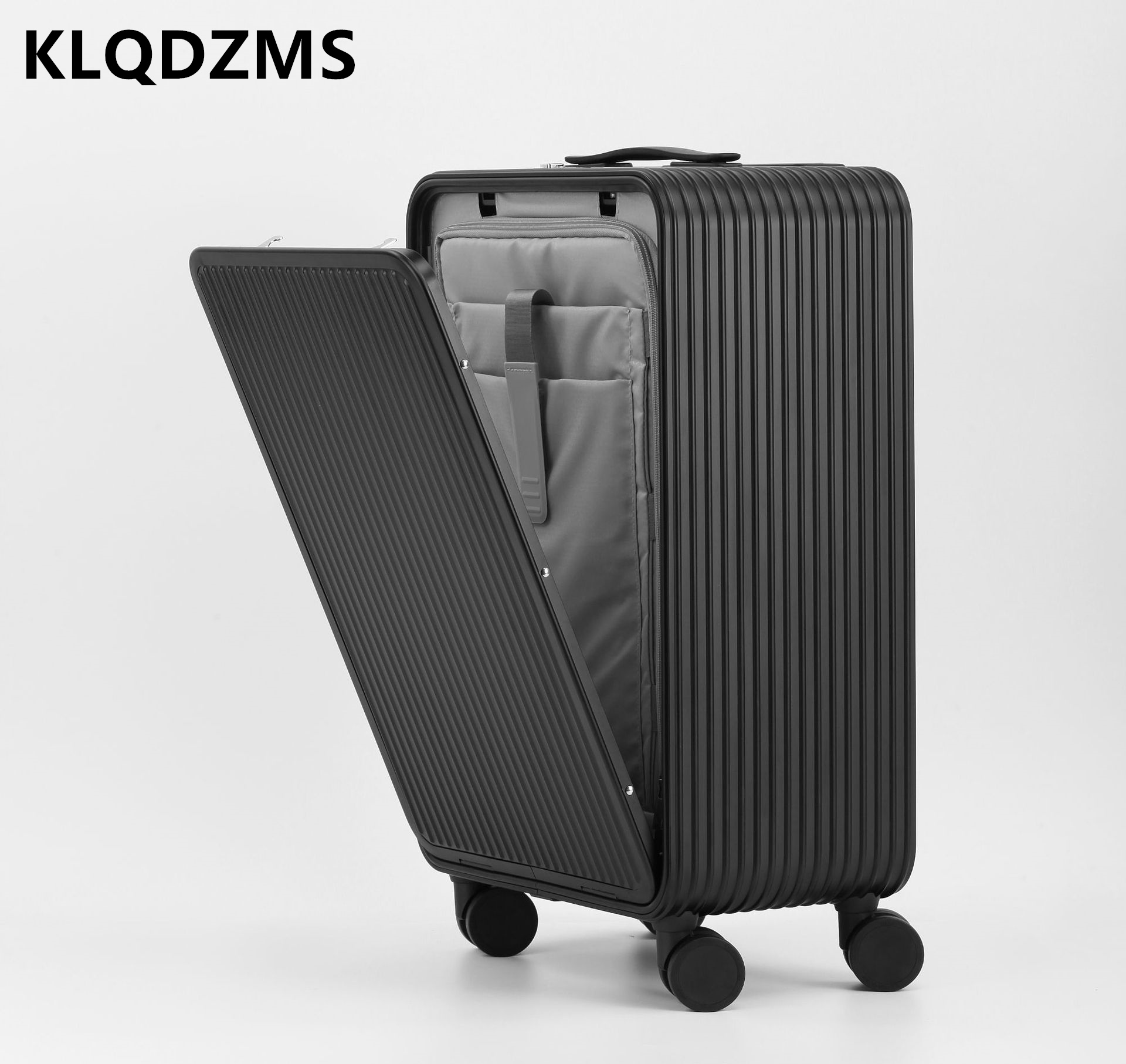KLQDZMS Bagaż Całkowicie alumi – Front Opening Laptop Luggage 24 Inch recenzja i cena
