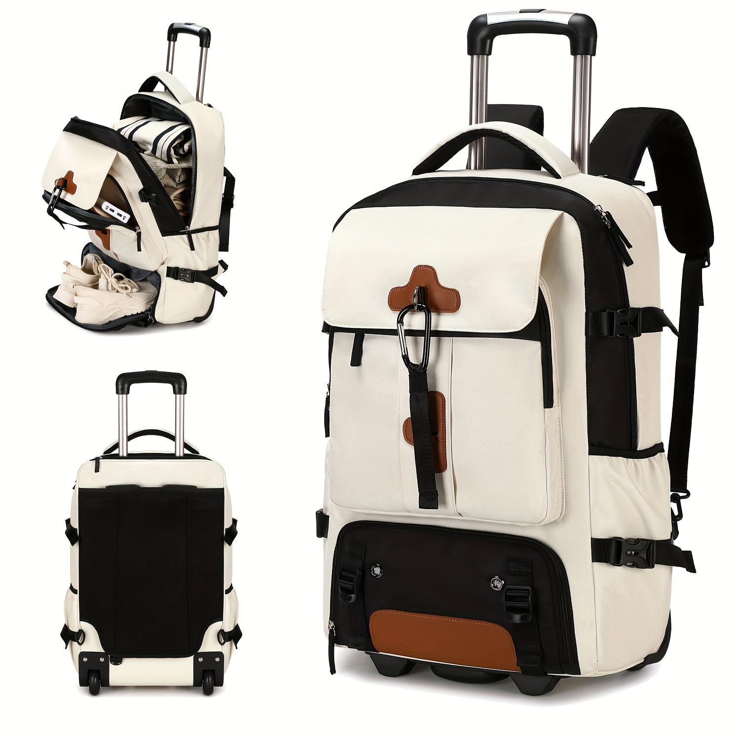 Plecak na kółkach o dużej poje – Foldable Rolling Luggage Bag recenzja i cena