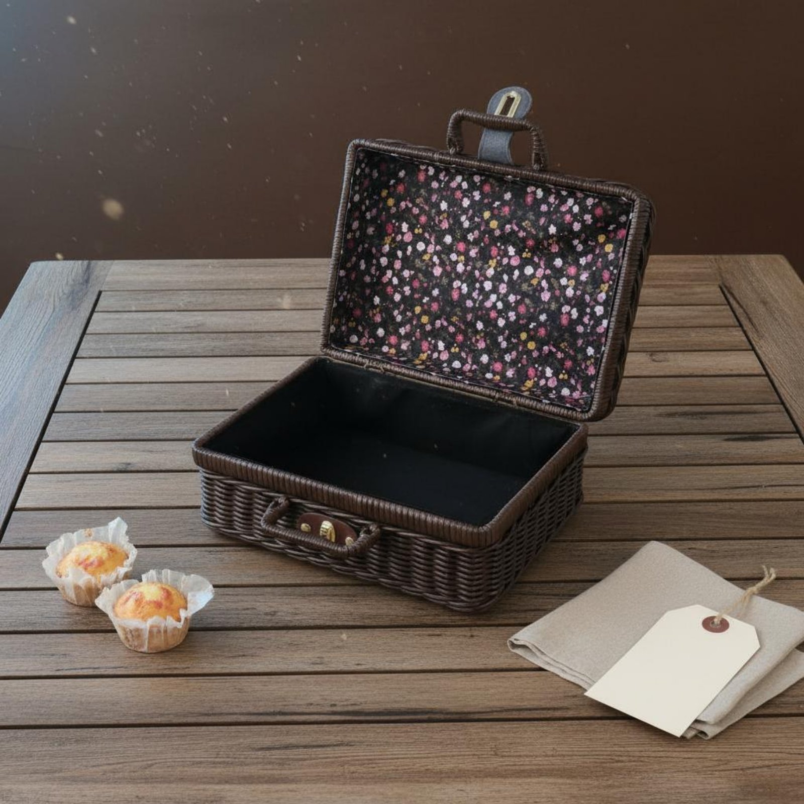 Walizka w stylu vintage z uchw – Retro Vintage Trunk Suitcase recenzja i cena