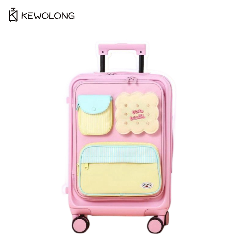 Walizka na kółkach z uroczym w – Spinner Wheel Rolling Suitcase 20 Inch recenzja i cena