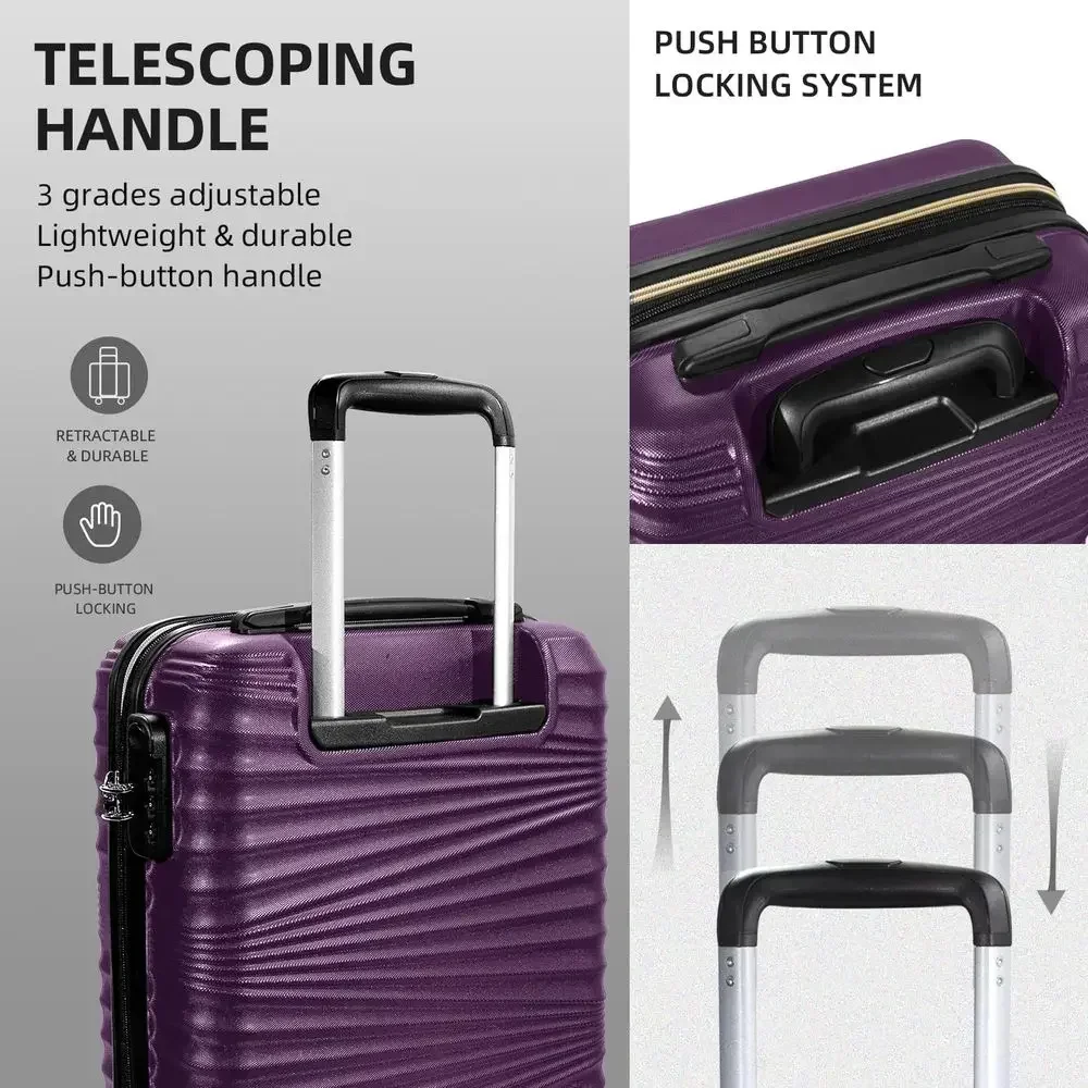 5-częściowy zestaw walizek z t – Expandable Hard Shell Luggage Set recenzja i cena