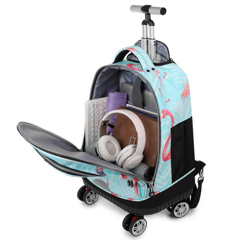 Plecak na kółkach z obrotowymi – Foldable Rolling Luggage Bag recenzja i cena