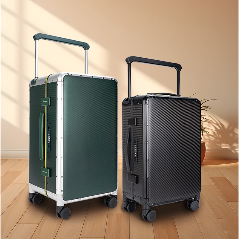 Walizka podróżna z włókna węgl – Spinner Wheel Rolling Suitcase 20 Inch recenzja i cena