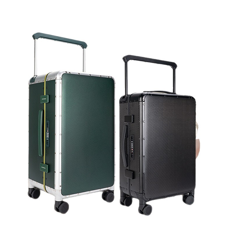 Walizka podróżna z włókna węgl – Spinner Wheel Rolling Suitcase 20 Inch recenzja i cena
