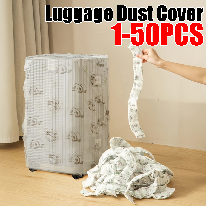 Jednorazowy, uniwersalny pokro – Waterproof Suitcase Cover Protector recenzja i cena