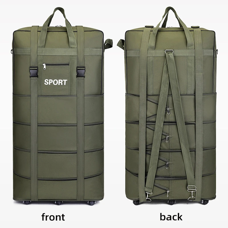 Plus Airline Checked Bag Oxfor – Foldable Rolling Luggage Bag recenzja i cena